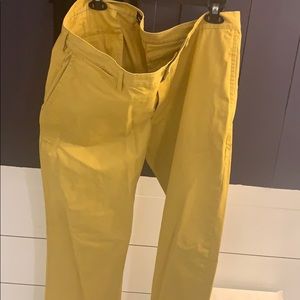 Mustard Yellow Gap Pants 40x32